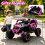 LLappuil 24V 2-Seater Ride On Car, 400W Kids All-Terrain Ride On Toys with Remote Control, 4 Wheel Suspension, Power display, Bluetooth, MP3 Music, LED Light for Age 3+ Years Old