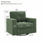 LLappuil 360° Swivel Accent Chair, Mid-century Living Room Chair, Single Sofa Reading Chair for Living Room, Nubby Woven FabricLLappuil 360° Swivel Accent Chair, Mid-century Living Room Chair, Single Sofa Reading Chair for Living Room, Nubby Woven Fabric