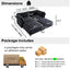 LLappuil Modular Sectional Sofa, Modular Sectional Sofa Convertible Sleeper Sofa Bed, Oversized Deep Seat Chenille Sofa for Living Room