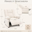 LLappuil Recliner Chair, Power Zero Gravity Chenille Reclining Sofa Chair, Electric Adjustable 90‑160° Recliner Reading Chair for Living Room