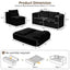 LLappuil Sectional Sofa Bed, Futon Convertible Sofa Bed King Size, Plush Corduroy Loveseat Sofa Couch for Living Room Black