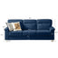 LLappuil 82" Velvet Sofa, 3 Seater Sofa Couch for Living Room Blue