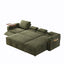 LLappuil 108" Sectional Sofa, Oversized Sectional Couch with Pull Out Sofa Bed, Chenille Sofa Couch Convertible Sofa Bed with Recliner Chair, Small Tabletop, Storage Chaise for Living Room
