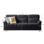 LLappuil 82" Velvet Sofa, 3 Seater Sofa Couch for Living Room Black