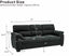LLappuil 81" Mid-Century Modern Sofa, 3 Seat Sofa Cloud Couch for Living Room, Linen Dark Gray