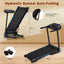 NYBOPAVIS Treadmill for Home, 4.0 HP Treadmill 500 lbs Capacity, Hydraulic System Auto-Folding Treadmill with Type C & USB Charge Station , 12MPH, Bluetooth Speaker