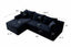 LLappuil 106" Sectional Sofa, Modular Sectional Couch with Right Chaise, Deep Seat Corduroy Cloud Sofa for Living Room