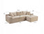 LLappuil 106" Sectional Sofa, Modular Sectional Couch with Left Chaise, Deep Seat Corduroy Cloud Sofa for Living Room