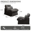 LLappuil Accent Chair, Oversized Lounge Chair, Reading Single Sofa Chair for Living Room, Bedroom