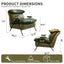 LLappuil Accent Chair, Oversized Lounge Chair, Reading Armchair for Living Room, Bedroom