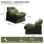 LLappuil Accent Chair, Oversized Lounge Chair, Reading Single Sofa Chair for Living Room, Bedroom