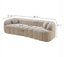 LLappuil 98" Cloud Couch, Oversized Boneless Compressed Sofa, Corduroy 3 Seater Sofa Couch with Bubble Channel Tufted for Living Room, No Assembly Required