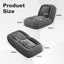 LLappuil Human Dog Bed for Adult & Pets, Lazy Sofa Bed with 5 Adjustable Position, Bean Bag Lounge Chair with 2 Soft Pillows for Bedroom Living Room Office