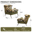 LLappuil Accent Chair, Oversized Lounge Chair, Reading Armchair for Living Room, Bedroom