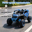 LLappuil 24V 2-Seater Ride On Car, 400W Kids All-Terrain Ride On Toys with Remote Control, 4 Wheel Suspension, Power display, Bluetooth, MP3 Music, LED Light for Age 3+ Years Old