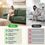 LLappuil 81" Corduroy Sofa, Comfy Loveseat Sofa Couch , Mid-Century Upholstered Couch for Living Room