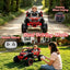 LLappuil 24V 2-Seater Ride On Car, 400W Kids All-Terrain Ride On Toys with Remote Control, 4 Wheel Suspension, Power display, Bluetooth, MP3 Music, LED Light for Age 3+ Years Old