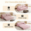 LLappuil 66" Loveseat Sofa, Pull Out Sofa Bed Queen Size, Velvet Sofa Couch Convertible Sofa Bed for Living Room