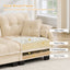 LLappuil 70" Loveseat Sofa, Chenille Cloud Sofa Couch for Living Room