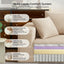 LLappuil 67" Loveseat Sofa, Corduroy Boneless Cloud Sofa Couch for Living Room