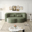 LLappuil Full Size Futon Convertible Sleeper Sofa Bed, 78" Corduroy Loveseat Floor Sofa Couch for Living Room