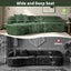 LLappuil 114" Sectional Sofa, Oversized Curved Modular Sectional Couch with Deep Seat, Chenille Boneless Sofa Couch for Living Room