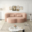 LLappuil Full Size Futon Convertible Sleeper Sofa Bed, 78" Corduroy Loveseat Floor Sofa Couch for Living Room