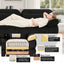 LLappuil 76" Loveseat Sofa, Cloud Corduroy Sofa Couch for Living Room