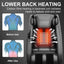 LLappuil Massage Chair, Full Body Zero Gravity Massage Recliner Chair with Heating, Foot Roller, LCD Remote Control, Bluetooth Speakers for Home