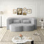 LLappuil Full Size Futon Convertible Sleeper Sofa Bed, 78" Corduroy Loveseat Floor Sofa Couch for Living Room