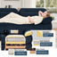 LLappuil 76" Loveseat Sofa, Cloud Corduroy Sofa Couch for Living Room