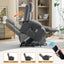 LLappuil Power Lift Recliner Chair, Massage Recliner Chair with Heat, Reading Chair with Side Pocket, USB Charge Port, Remote Control for Living Room, Bedroom Gray