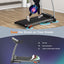 NYBOPAVIS Treadmill for Home, 2.5 HP Treadmill 300 lbs Capacity, Folding Treadmill with Device Holder & Pulse Sensor, 3-Level Incline, 7.5MPH
