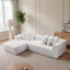 LLappuil 108" Sectional Sofa, Modular Sectional Couch with Right Chaise, Boneless Chenille Cloud Sofa Couch for Living Room