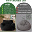 LLappuil Bean Bag Chair with Ottoman, Lazy Sofa Chair for Adults, Memory Foam Bean Bag Chairs with Filler Included for Living Room Bedroom Black