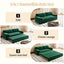 LLappuil 66" Loveseat Sofa, Pull Out Sofa Bed Queen Size, Velvet Sofa Couch Convertible Sofa Bed for Living Room