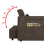 LLappuil Pull Out Sofa Bed Full Size, 65" Loveseat Sofa Convertible Sofa Bed, Velvet Sofa Couch with Small Toptable, Charging Port, Hidden Storage Armrest for Living Room Dark Gray
