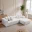 LLappuil 108" Sectional Sofa, Modular Sectional Couch with Left Chaise, Boneless Chenille Cloud Sofa Couch for Living Room