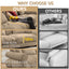 LLappuil 130" Sectional Sofa, Modular Sectional Couach with Movable Ottoman, Oversized Velvet Cloud Couch for Living Room