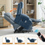 LLappuil Power Lift Recliner Chair, Massage Recliner Chair with Heat, Reading Chair with Side Pocket, USB Charge Port, Remote Control for Living Room, Bedroom Blue