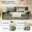 LLappuil 80" Corduroy Sofa, Pull Out Sofa Bed King Size, Loveseat Sofa Convertible Sofa Bed for Living Room