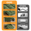 LLappuil 65" Pull Out Sofa Bed, Corduroy Sofa Couch Covertible Sofa Bed, Loveseat Sofa for Living Room Green