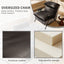 LLappuil Accent Chair, Oversized Lounge Chair, Reading Armchair for Living Room, Bedroom
