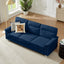 LLappuil 82" Velvet Sofa, 3 Seater Sofa Couch for Living Room Blue