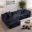 LLappuil 108" Sectional Sofa, Modular Sectional Couch with Right Chaise, Boneless Chenille Cloud Sofa Couch for Living Room
