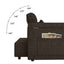 LLappuil Pull Out Sofa Bed Full Size, 65" Loveseat Sofa Convertible Sofa Bed, Chenille Sofa Couch with Small Toptable, Charging Port, Hidden Storage Armrest for Living Room Gray