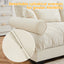 LLappuil 166" Sectional Sofa, Modular Sectional Couch with Double Movable Ottoman, Oversized Velvet Cloud Couch for Living Room