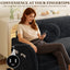 LLappuil Pull Out Sofa Bed King Size, Loveseat Sofa Covertible Sofa Bed, Chenille Sofa Couch with USB Port, Side Pocket for Living Room