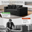 LLappuil 67" Loveseat Sofa, Corduroy Boneless Cloud Sofa Couch for Living Room