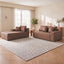 LLappuil 108" Sectional Sofa, Modular Sectional Couch with Right Chaise, Deep Seat Faux Leather Cloud Sofa for Living Room